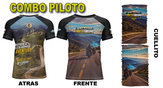 COMBO REMERA Y CUELLITO PILOTO