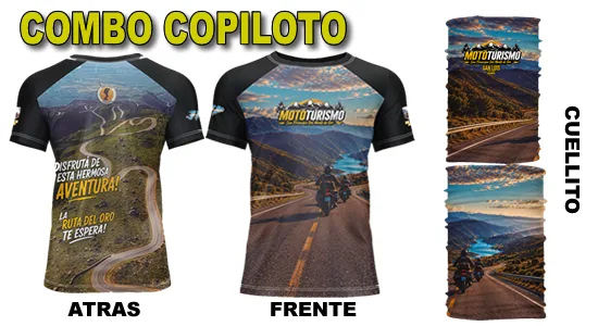 COMBO REMERA Y CUELLITO COPILOTO